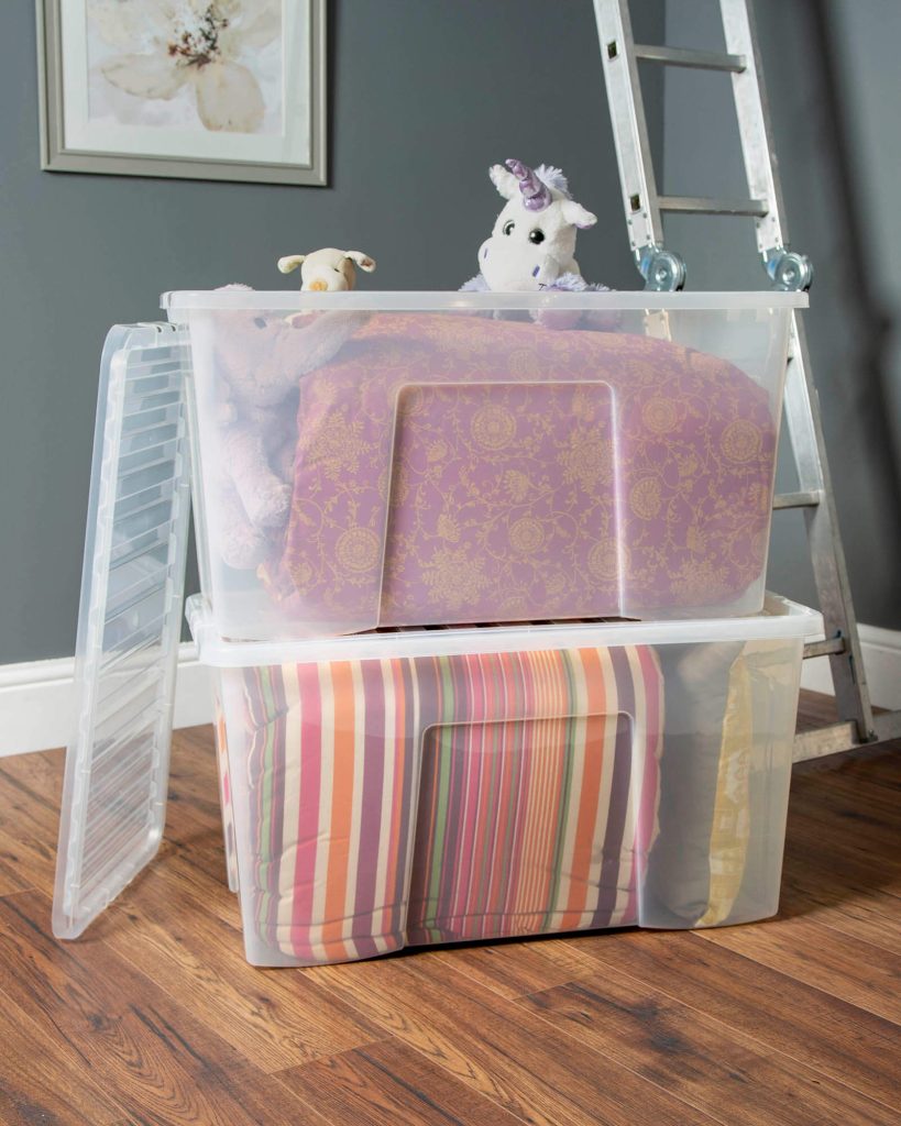 Wham 110 Litre Crystal Box With Lid Wham 110 Litre Crystal Box With Lid